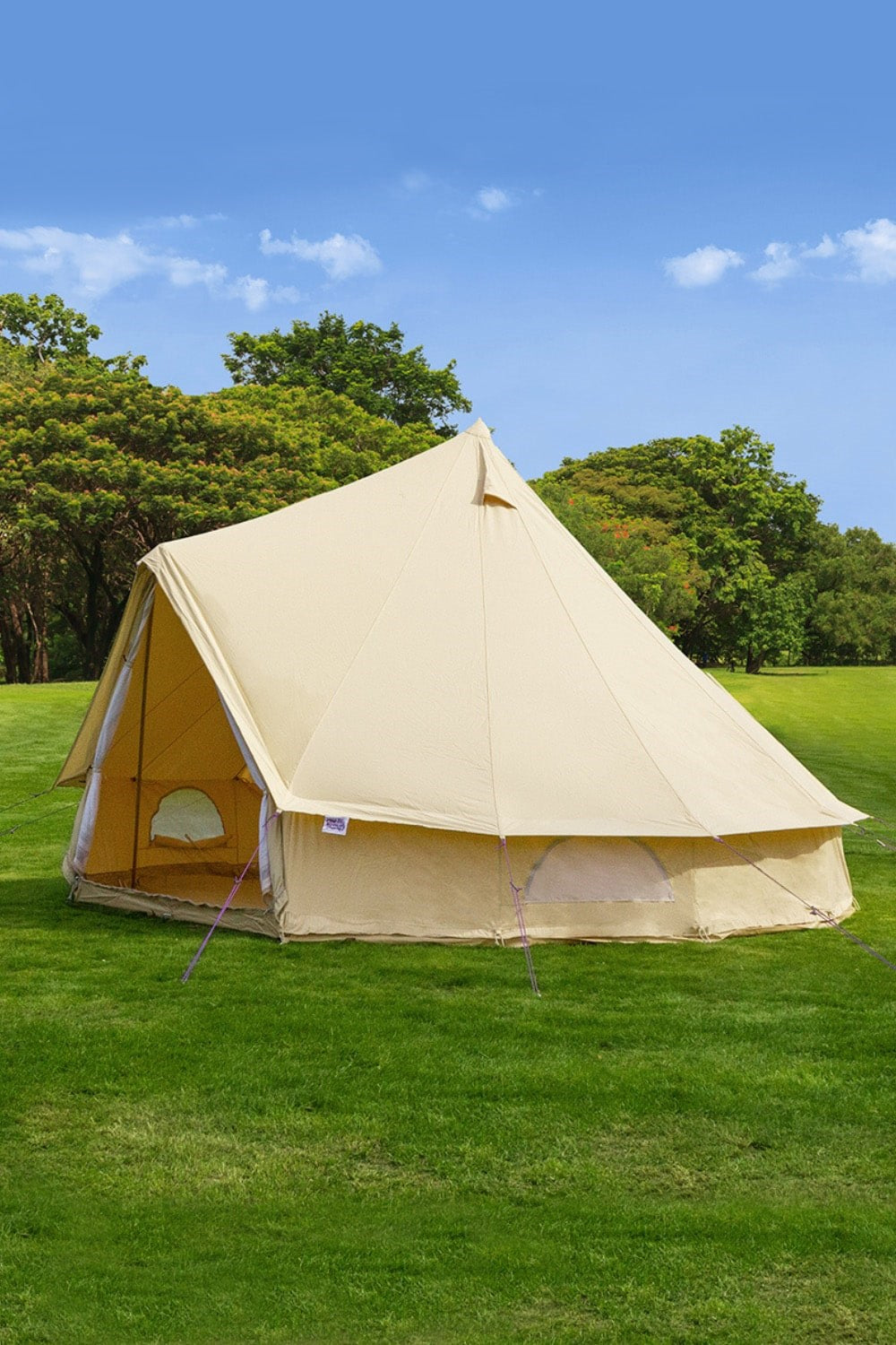  3m Bell Tent Canvas Lite 200gsm