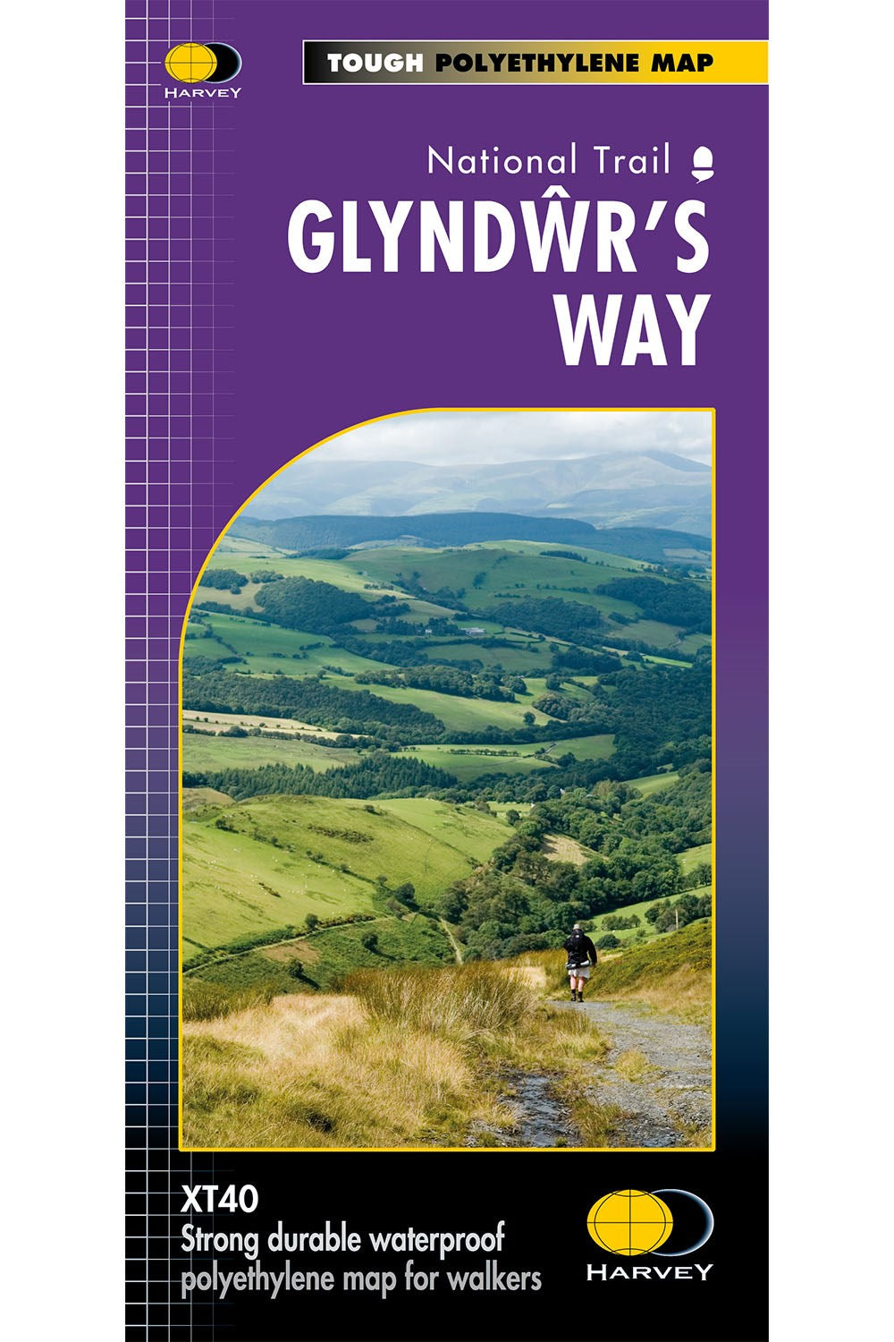  MC2044 Glyndwr's Way Trail Map