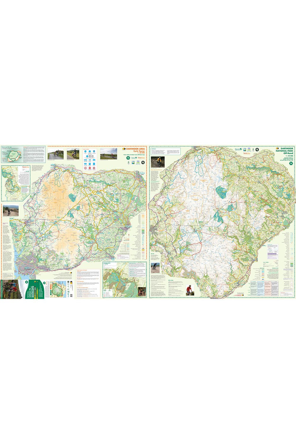  MC2C2F Dartmoor For Cyclists Map