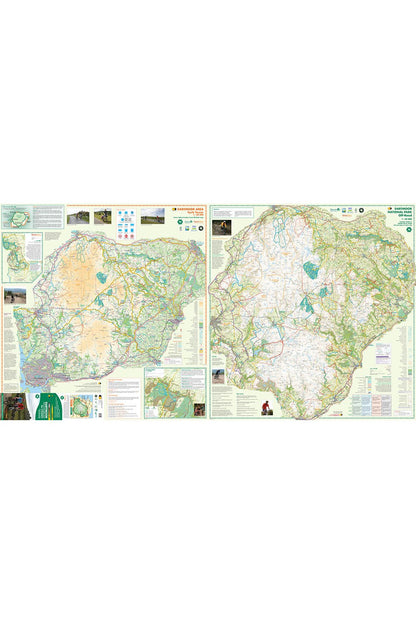  MC2C2F Dartmoor For Cyclists Map