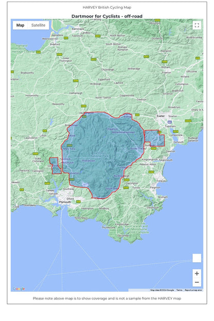  MC2C2F Dartmoor For Cyclists Map