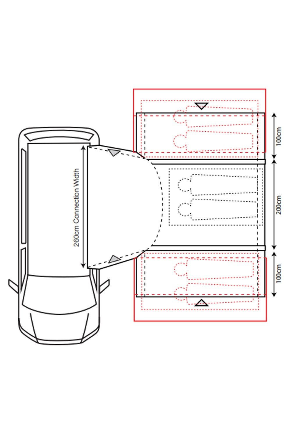  Cayman Combo Air Low 22 (180 - 210) Awning