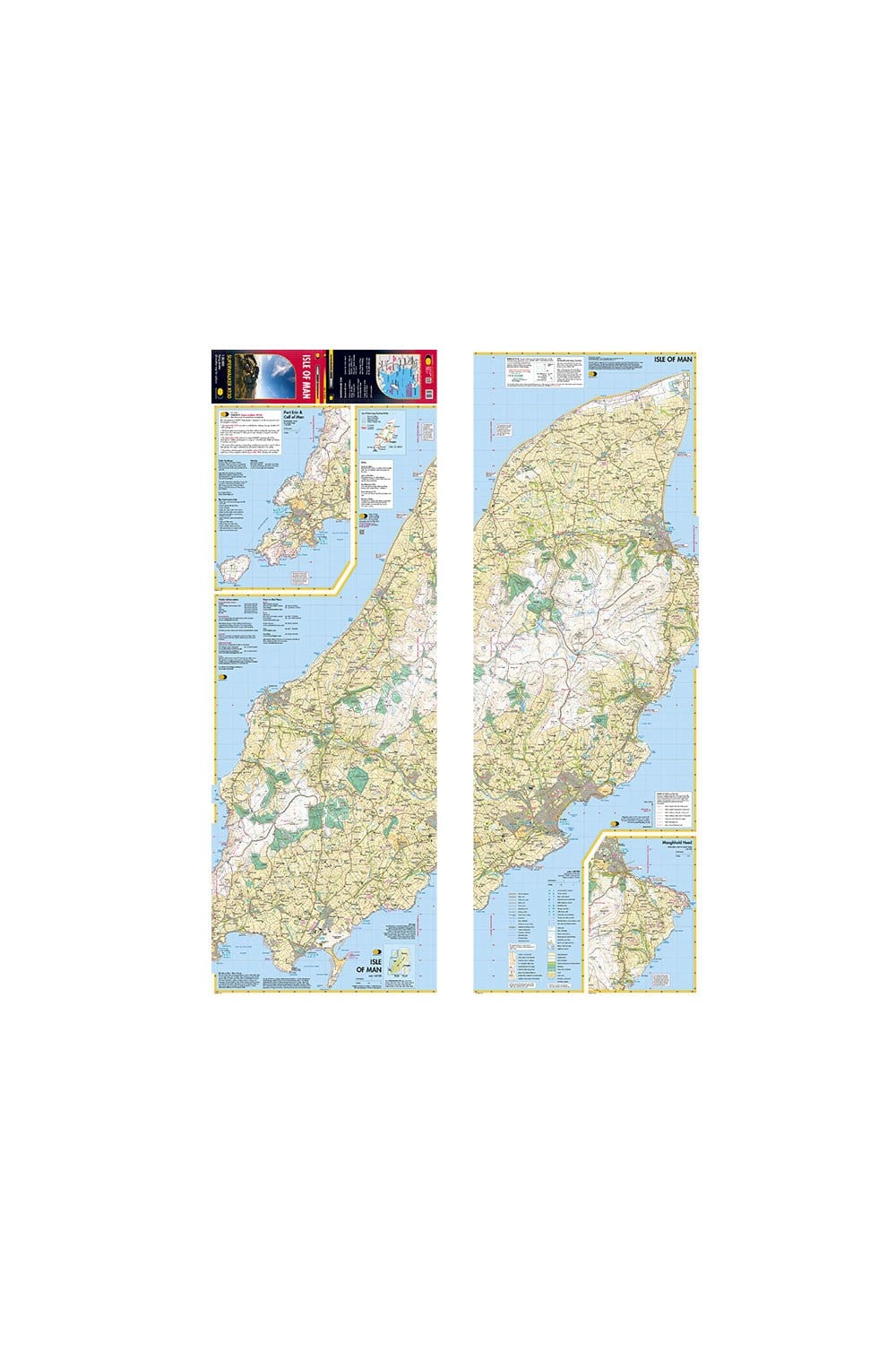  MC4725 Isle Of Man Superwalker Map