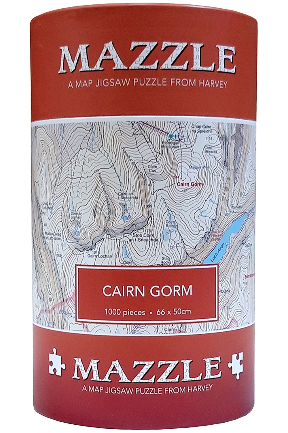  MC5E68 Map Jigsaw Puzzle Cairn Gorm