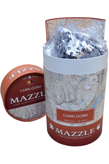  MC5E68 Map Jigsaw Puzzle Cairn Gorm