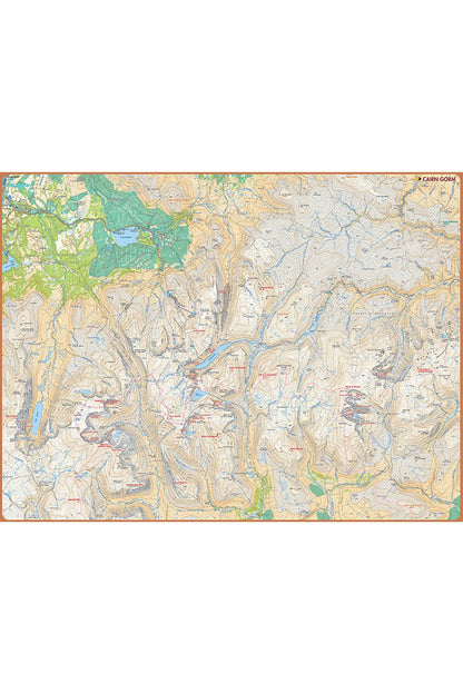  MC5E68 Map Jigsaw Puzzle Cairn Gorm