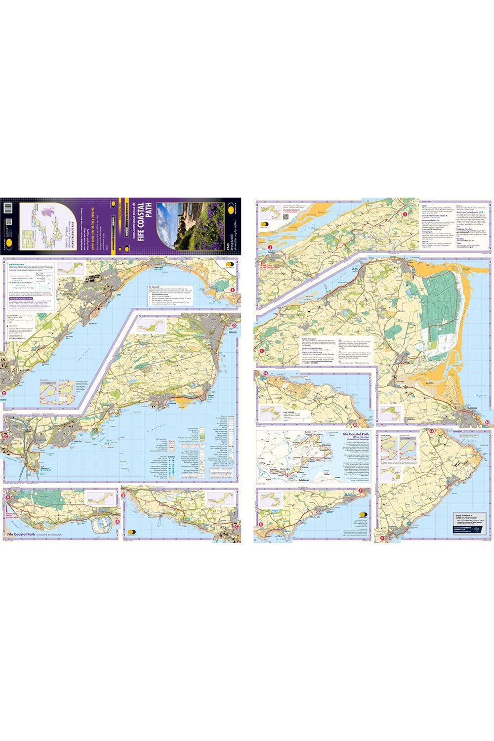  MC6C95 Fife Coastal Path Trail Map