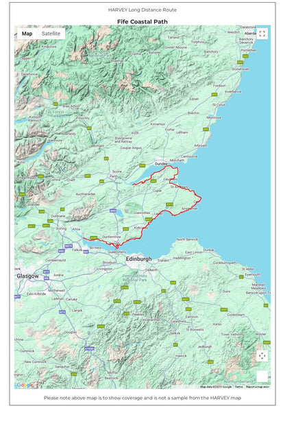  MC6C95 Fife Coastal Path Trail Map