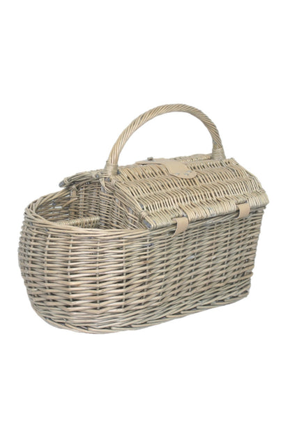  MC915F Wicker 2 Person Boat Picnic Basket