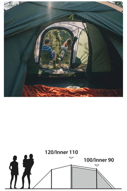 Outwell MC9459 Earth 3 Plus Tunnel Tent (3 Person)