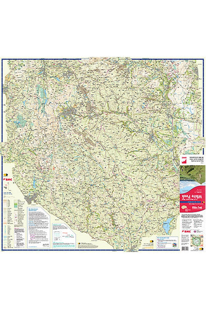  MC99FE White Peak British Mountain Map