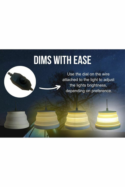  MCB348 Silicone Camping Lantern