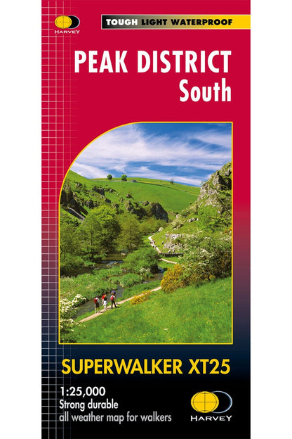  MCC490 Peak District South Superwalker Map