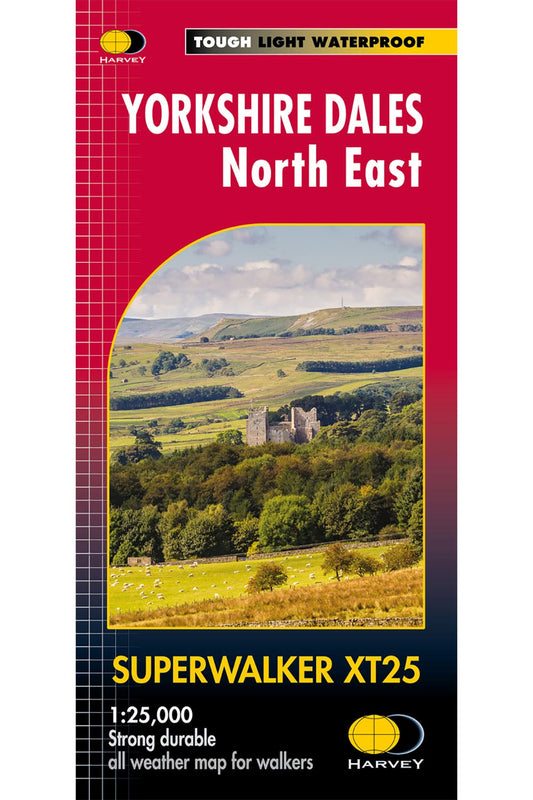  MCCA7C Yorkshire Dales North East Superwalker Map