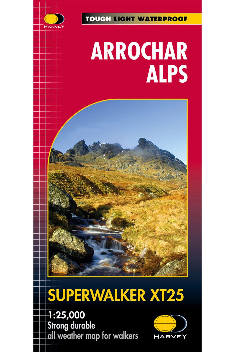  MCCB96 Arrochar Alps Superwalker Map
