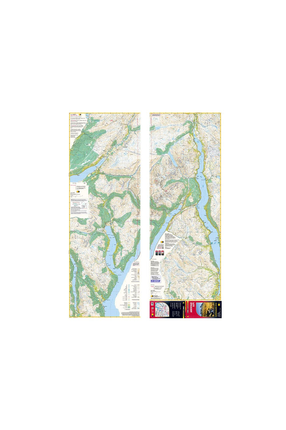  MCCB96 Arrochar Alps Superwalker Map