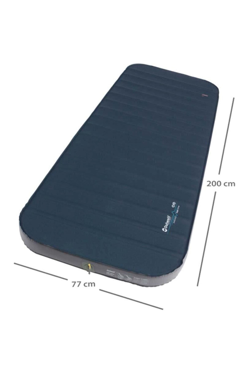 Outwell MCDBC0 Dreamboat Self Inflating Mat Single 7.5cm
