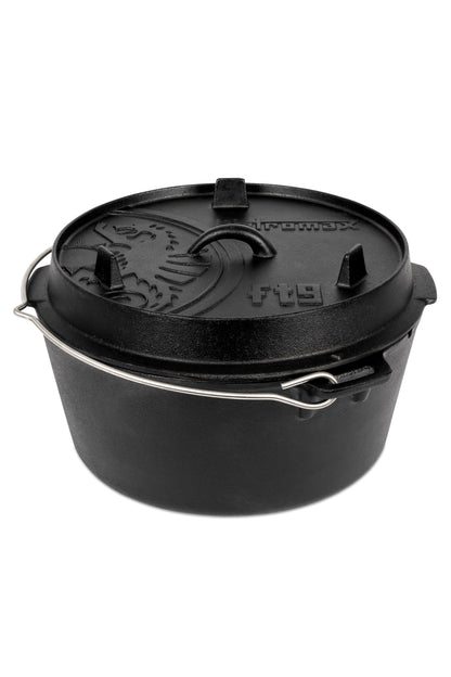 Petromax MCDCEA 7.5L Cast Iron Dutch Oven