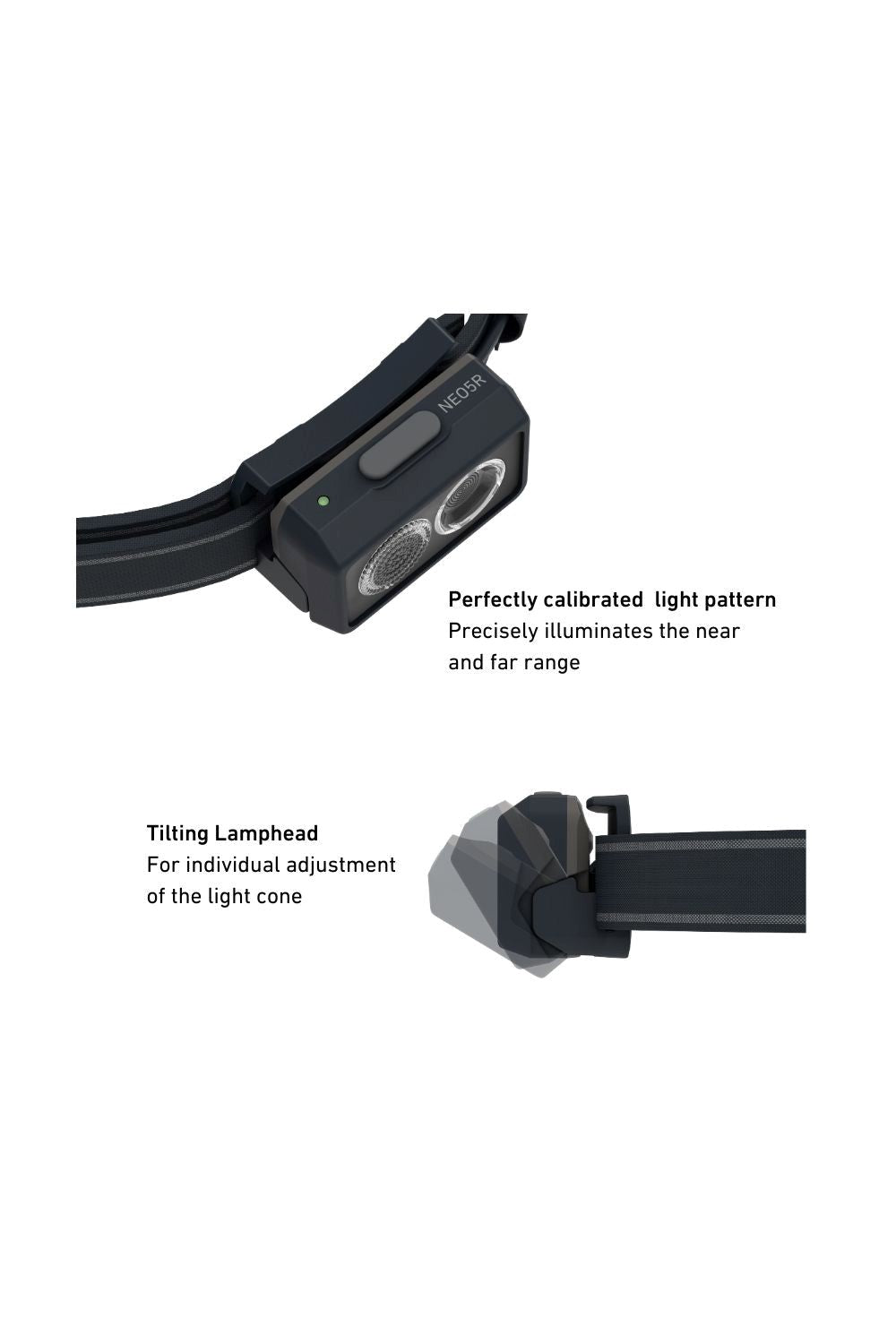 Ledlenser MCF7EC NEO5R Rechargeable Running LED Head Torch