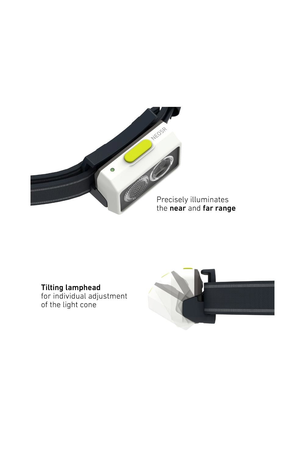 Ledlenser MCF7EC NEO5R Rechargeable Running LED Head Torch