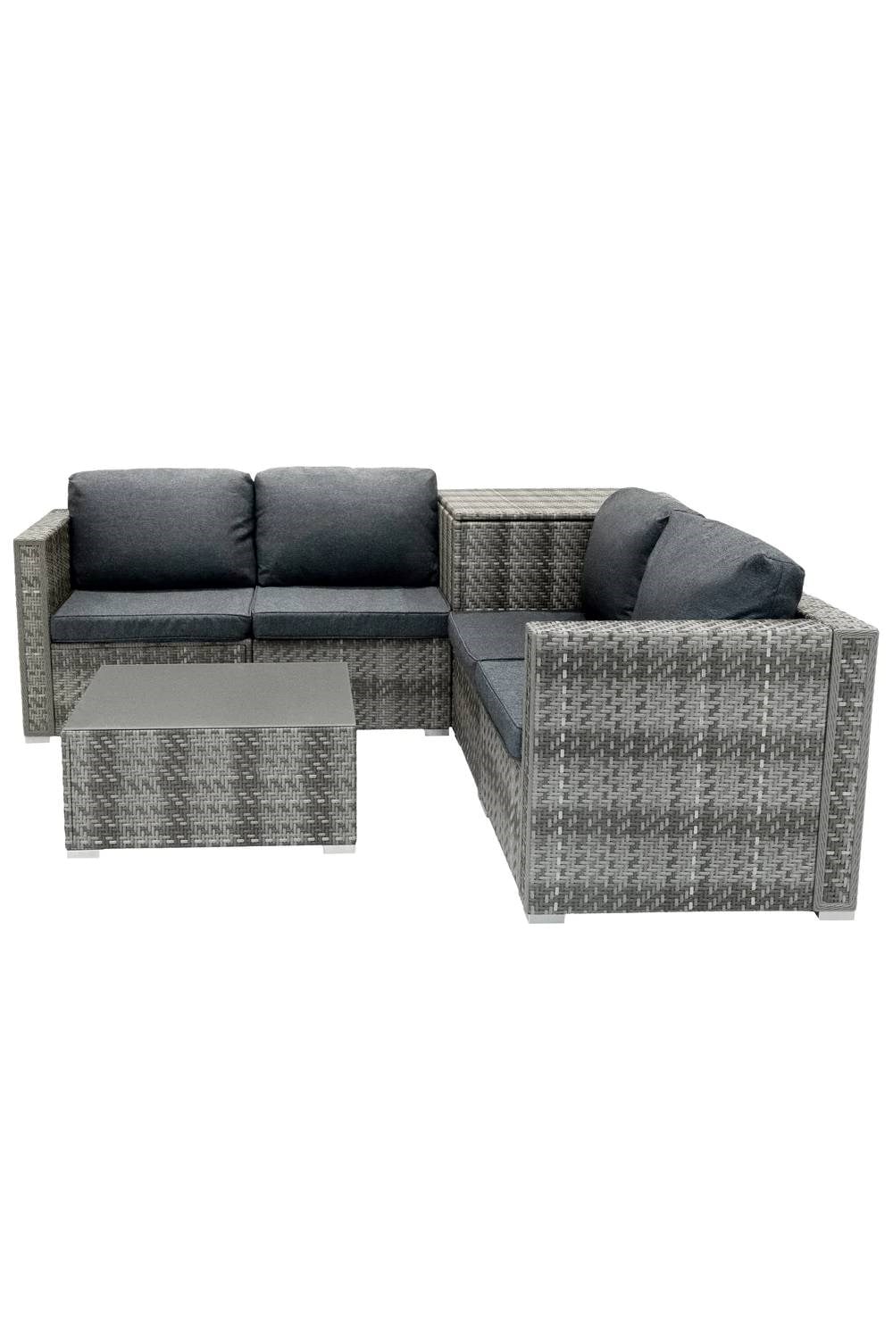  MD0367 Rattan Modular 6 Piece Set & 996L Storage Box