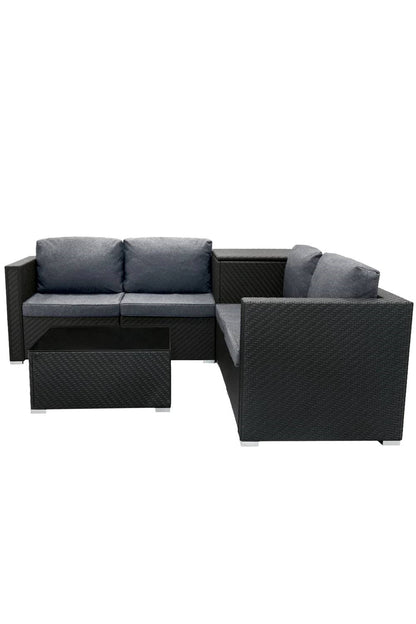 MD0367 Rattan Modular 6 Piece Set & 996L Storage Box