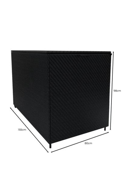  MD0367 Rattan Modular 6 Piece Set & 996L Storage Box