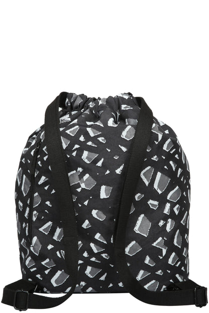  MD041A Tilley Torn Print Drawstring Backpack
