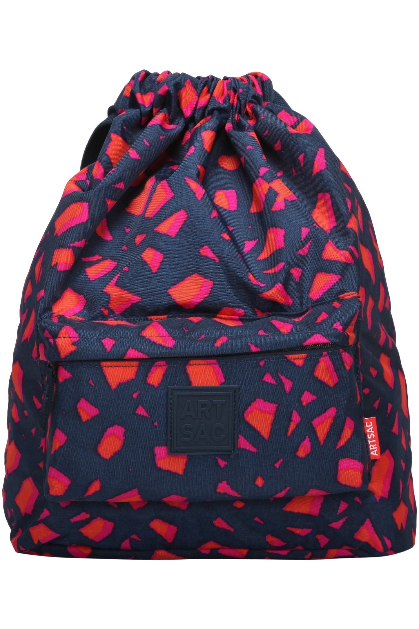  MD041A Tilley Torn Print Drawstring Backpack