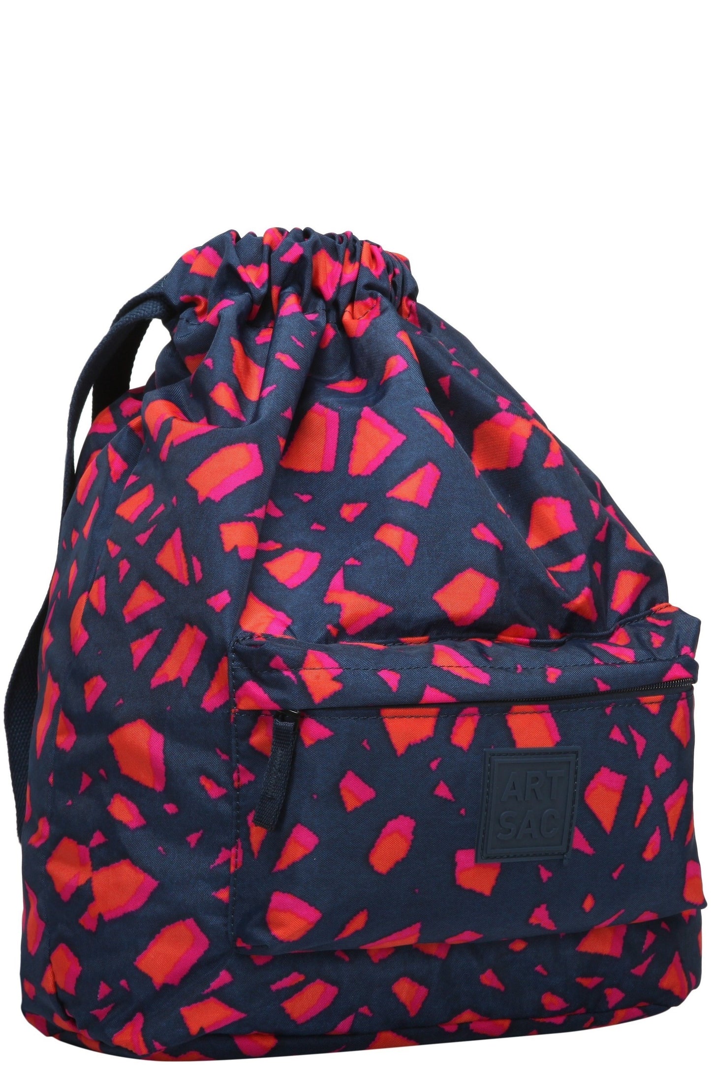  MD041A Tilley Torn Print Drawstring Backpack