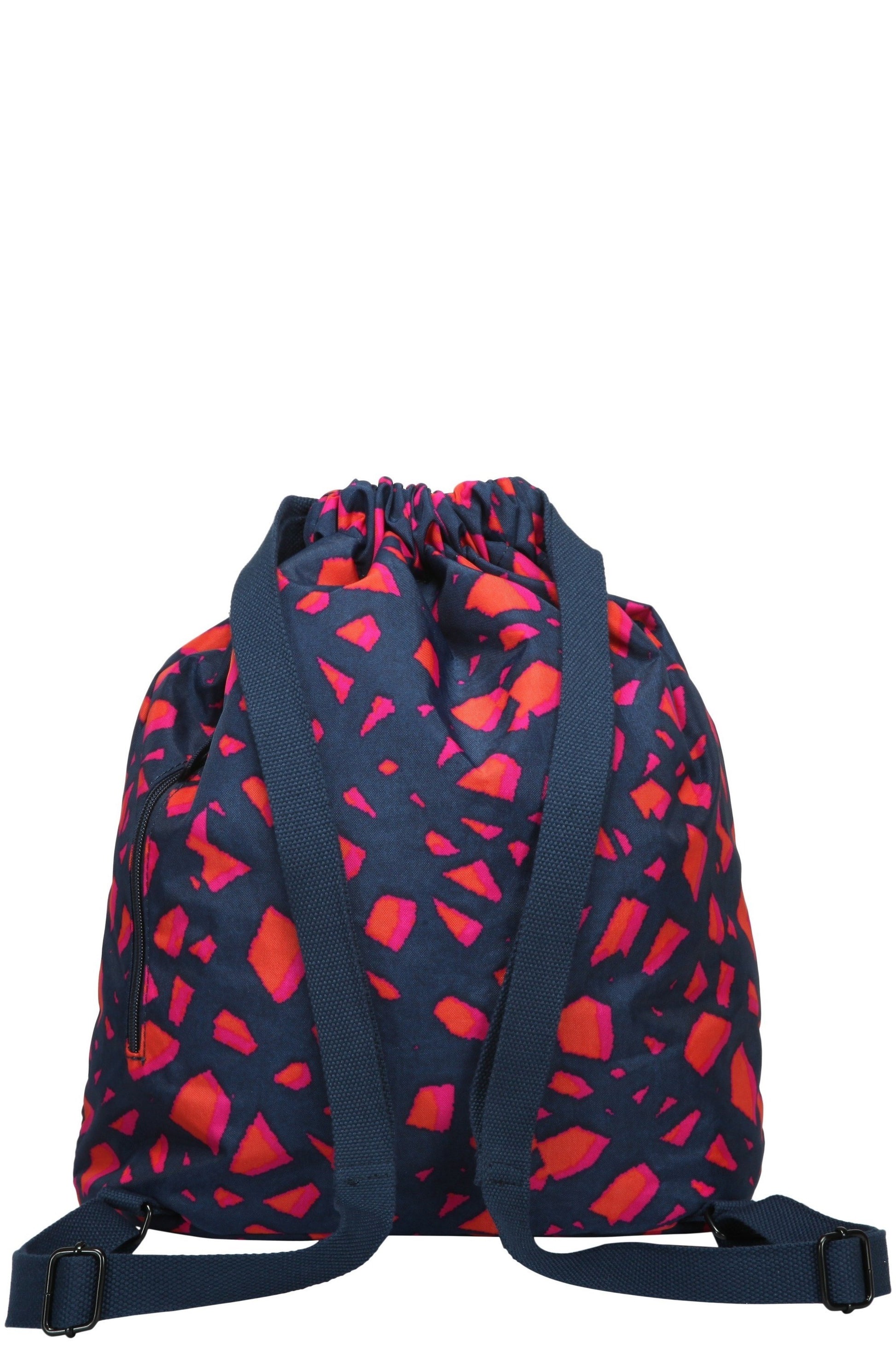  MD041A Tilley Torn Print Drawstring Backpack
