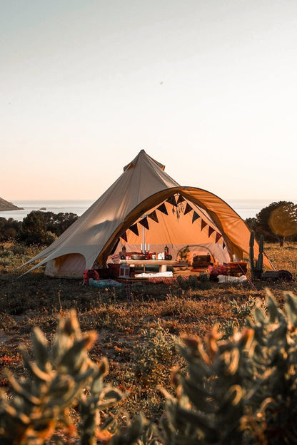  5m Star Bell Tent Canvas 285gsm