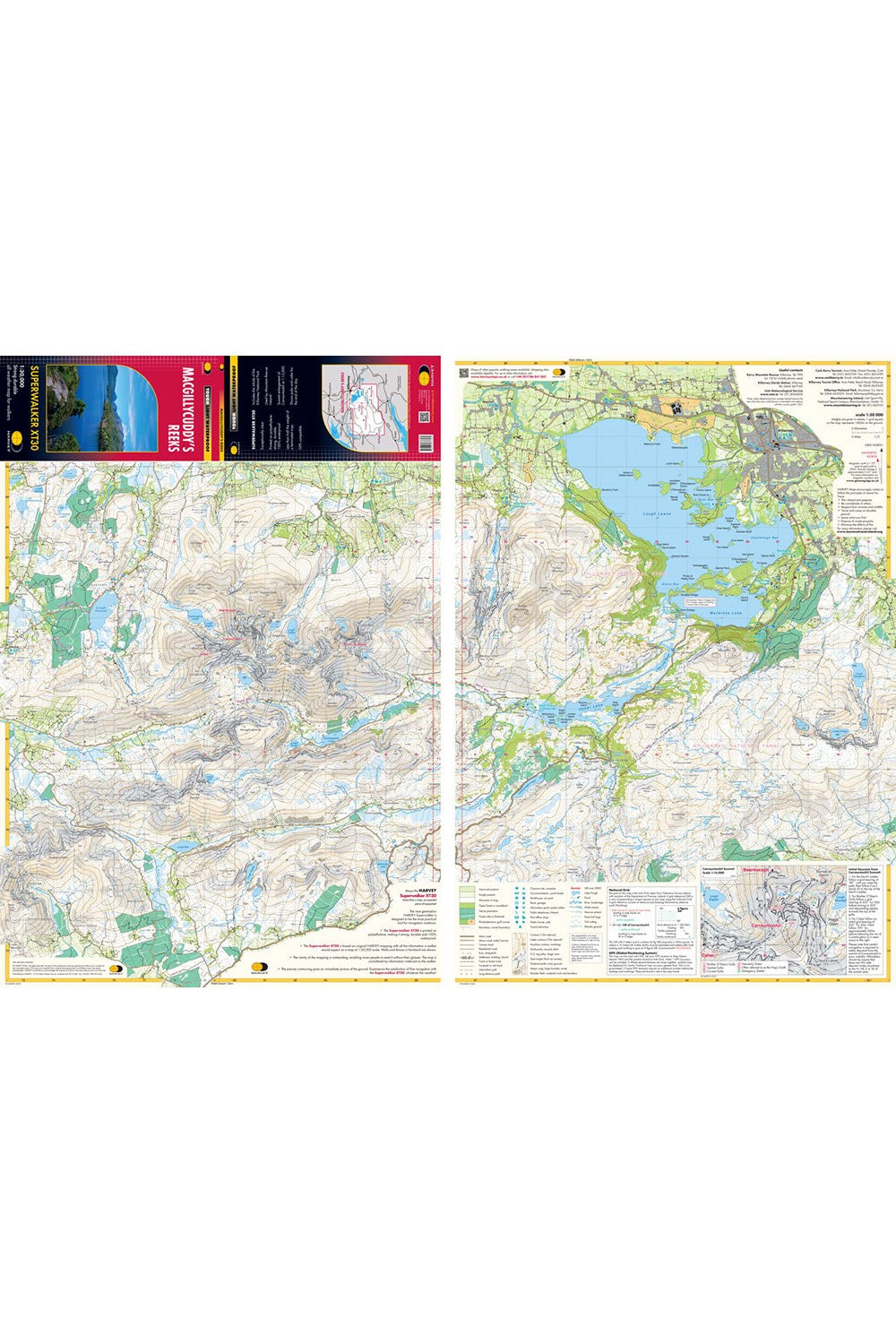 MD0AA8 MacGillycuddy's Reeks Superwalker Map