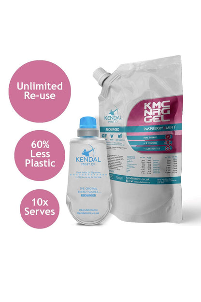  KMC NRG GEL Energy Gel Refill Flask Bundle
