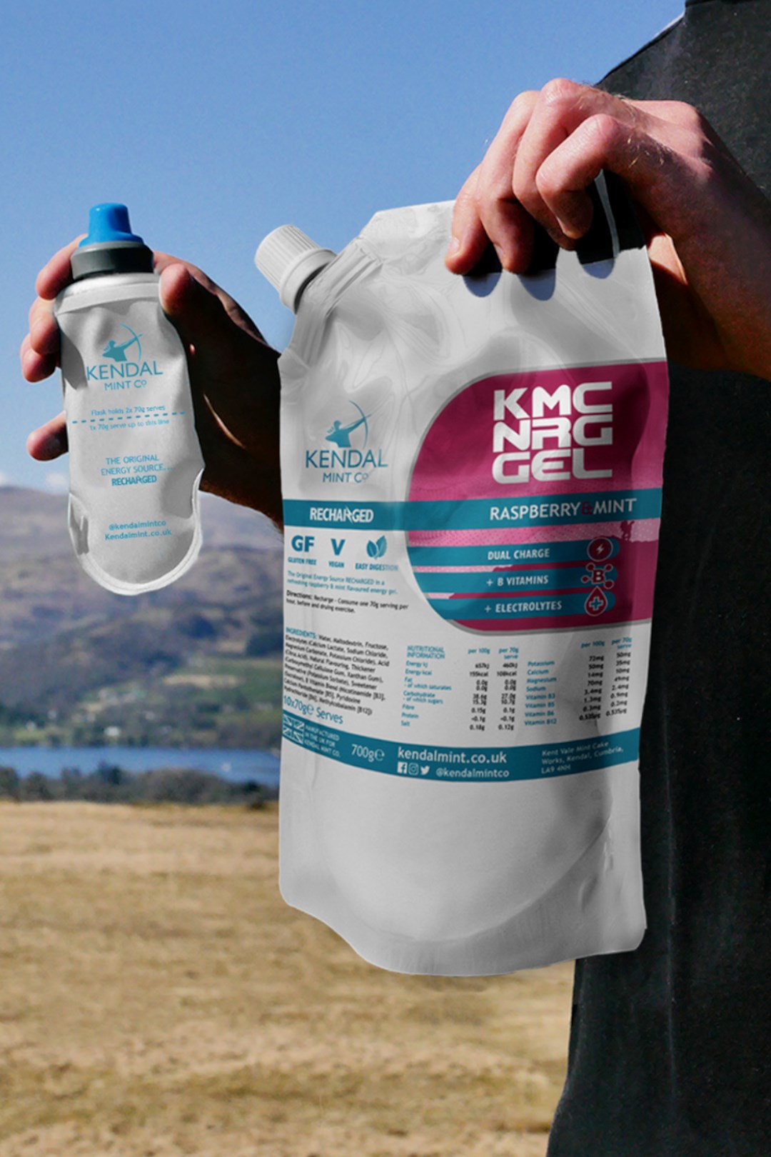  KMC NRG GEL Energy Gel Refill Flask Bundle