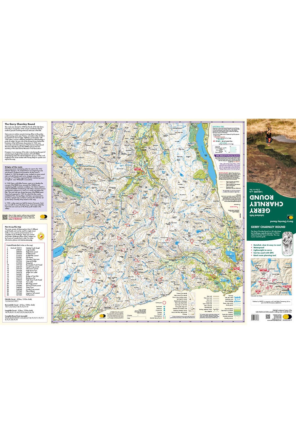  MD148A Gerry Charnley Round Challenge Map