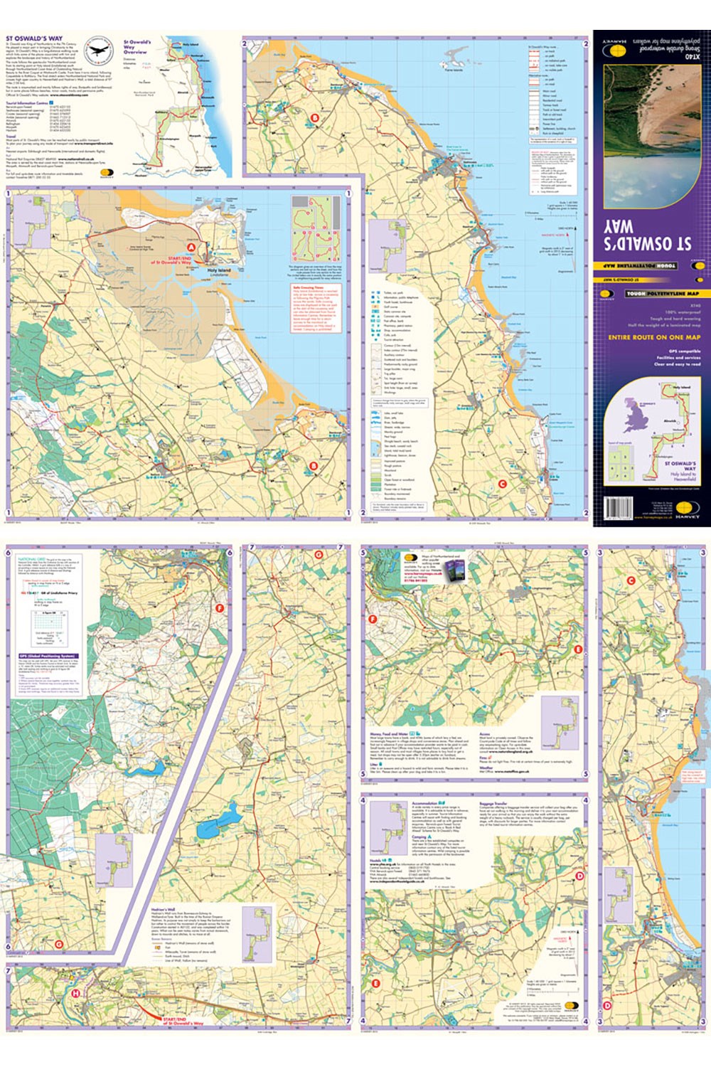  MD1E3C St Oswald's Way Trail Map
