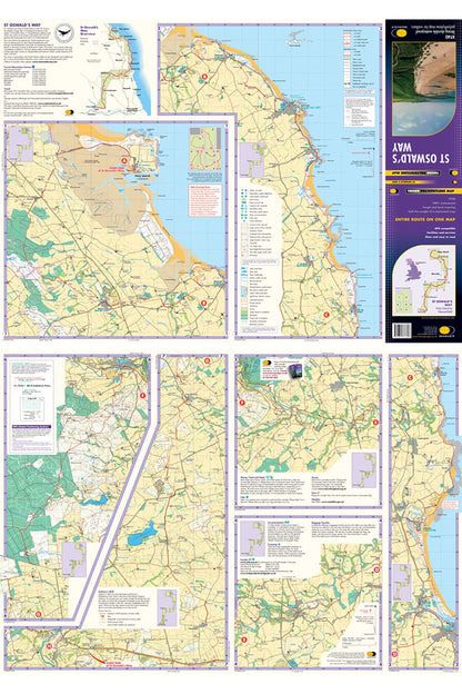  MD1E3C St Oswald's Way Trail Map