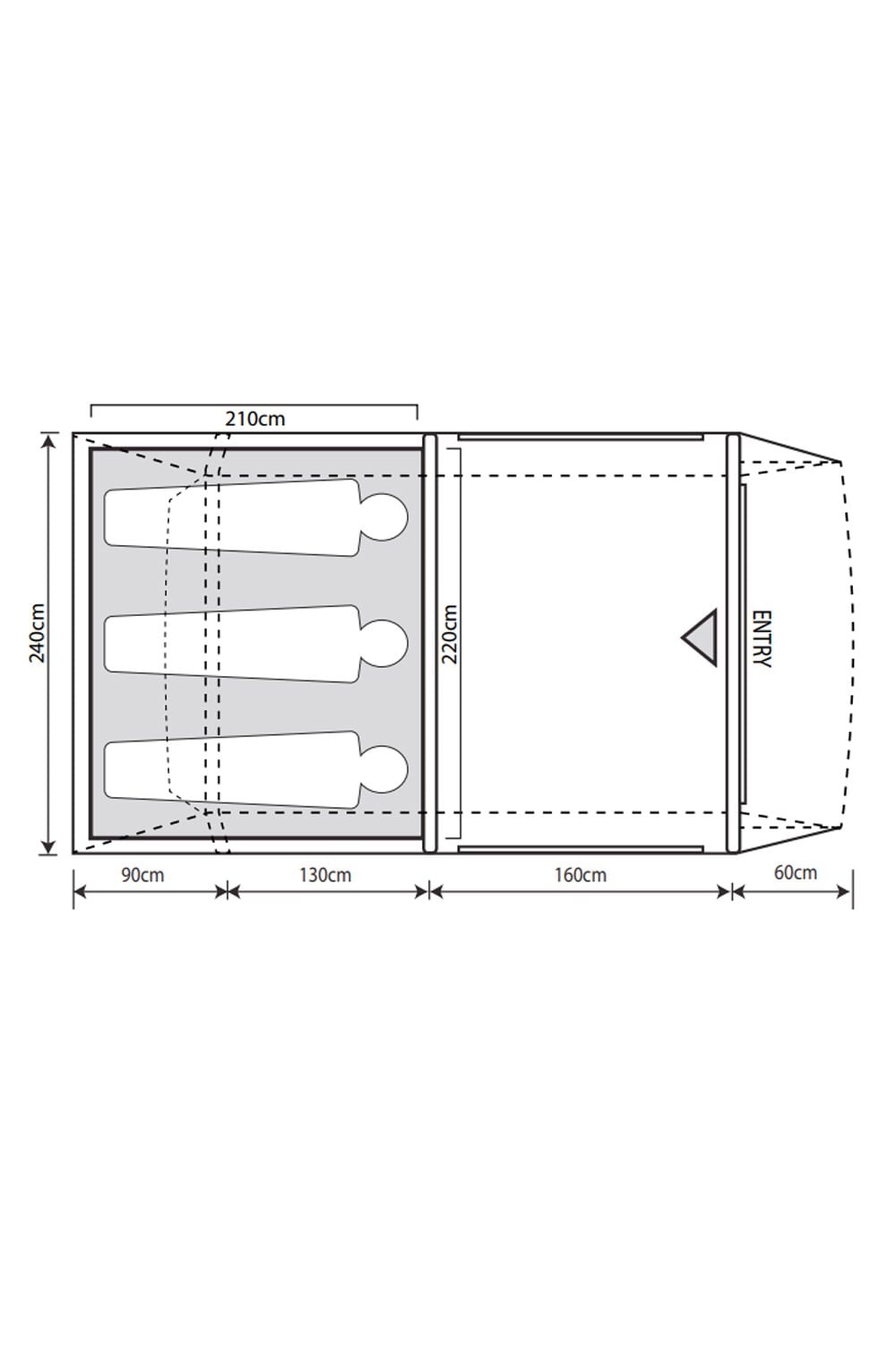  Camp Star 350 (2022) Tent Bundle