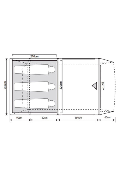  Camp Star 350 (2022) Tent Bundle