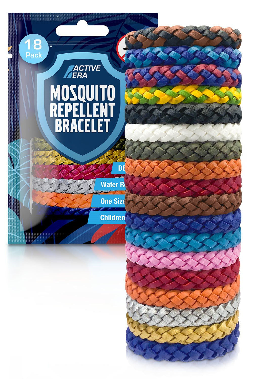  MD37E4 Mosquito Repellent Bands 18 Pack