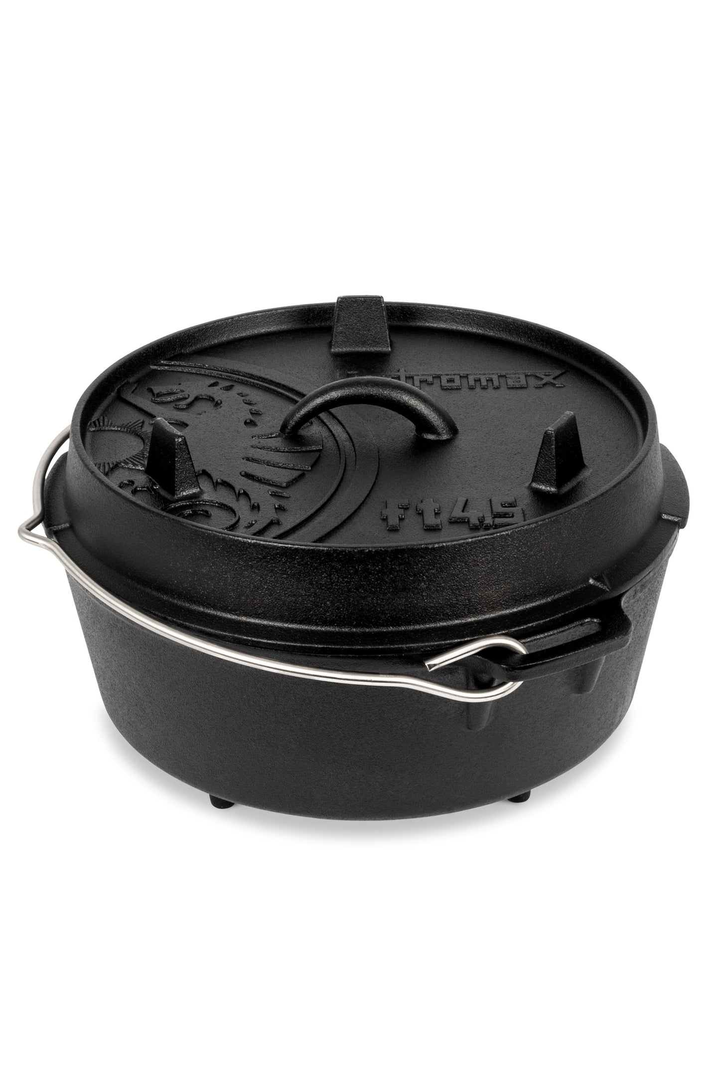 Petromax MD386F 3.5L Cast Iron Dutch Oven With Legs