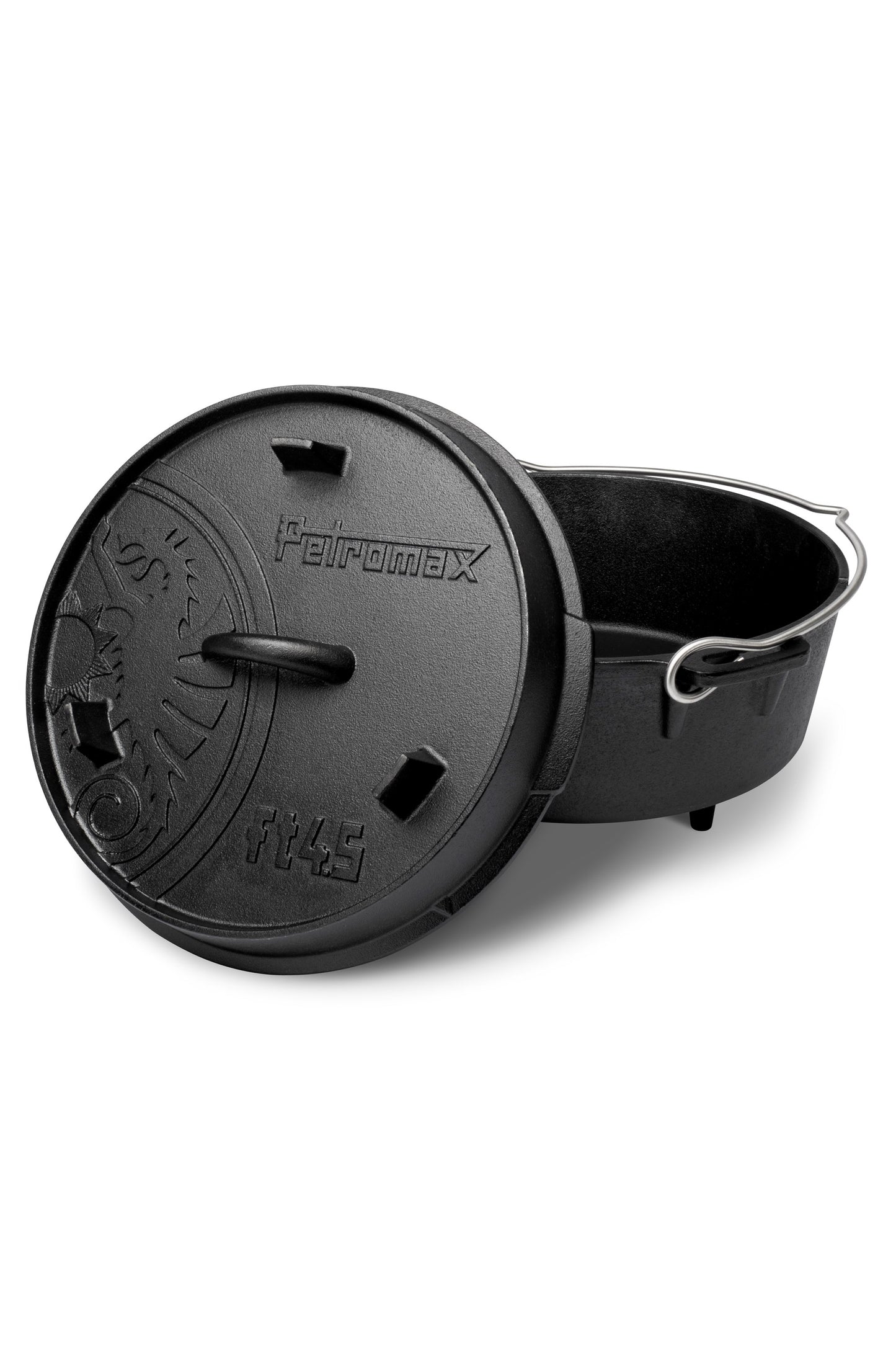 Petromax MD386F 3.5L Cast Iron Dutch Oven With Legs