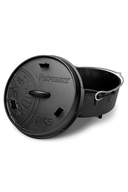 Petromax MD386F 3.5L Cast Iron Dutch Oven With Legs