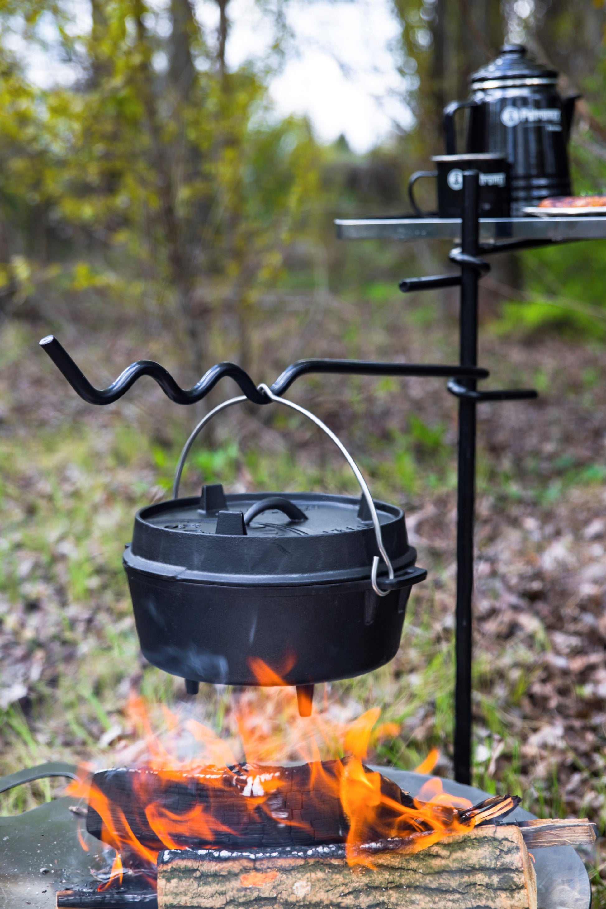 Petromax MD386F 3.5L Cast Iron Dutch Oven With Legs