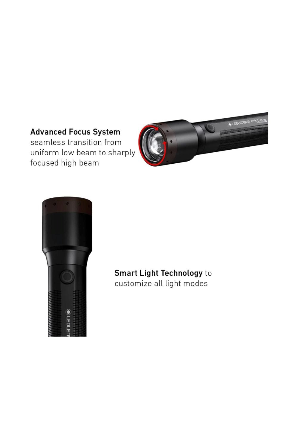 Ledlenser MD56FF P7R Core Rechargeable LED Torch