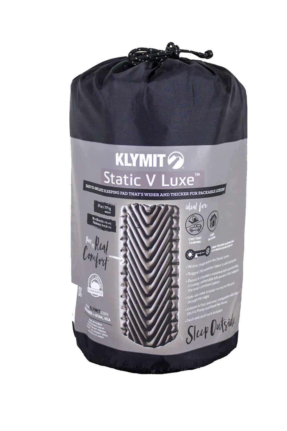 Klymit Static V Luxe Camping Sleeping Pad