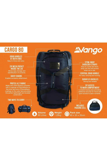Vango MD7804 Cargo 80 Carry Bag 80 Litres