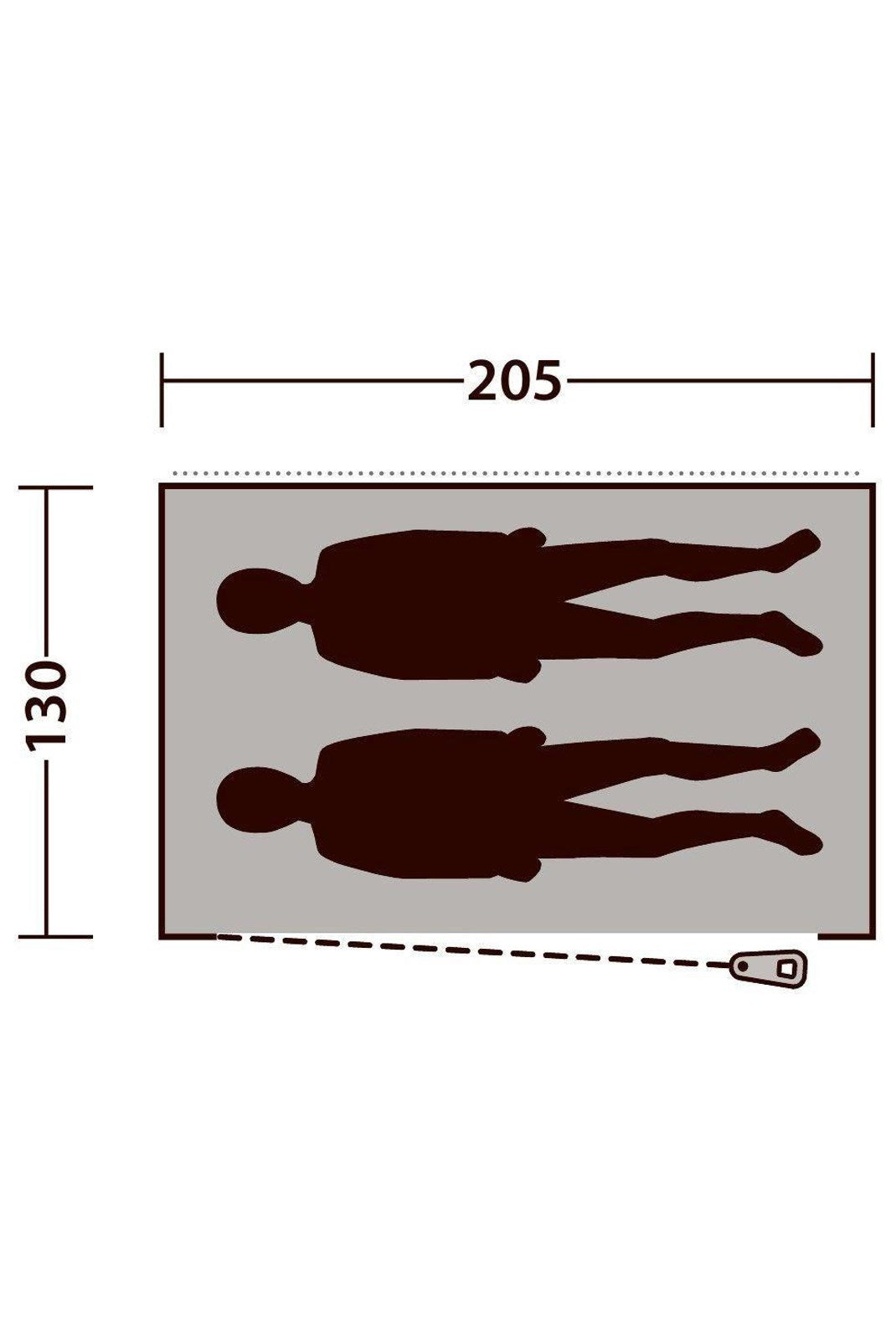 Outwell MD7F58 Free Standing Inner Tent