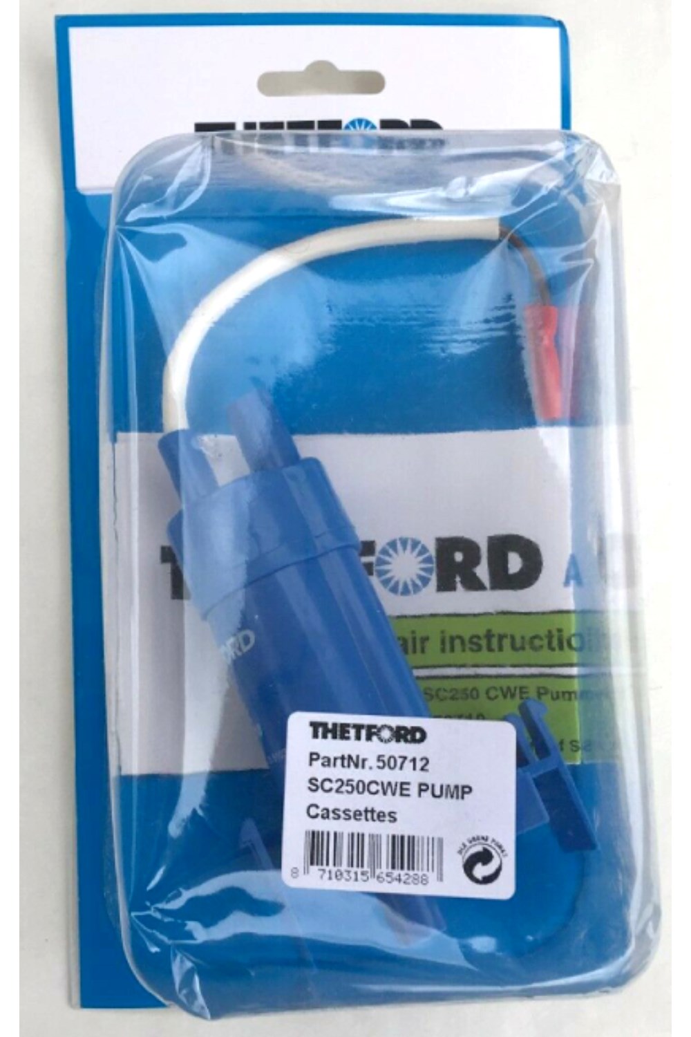 Thetford MDA1EC C250-CWE Cassette Toilet Pump